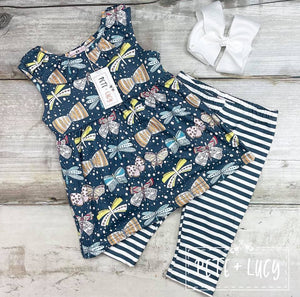 Butterfly Beauty Capri Set