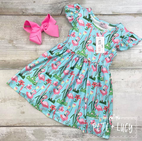 Funky Flamingo Dress