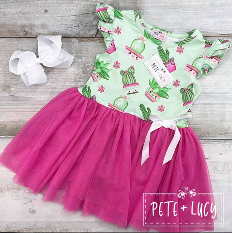 Sweet Succulents Dress