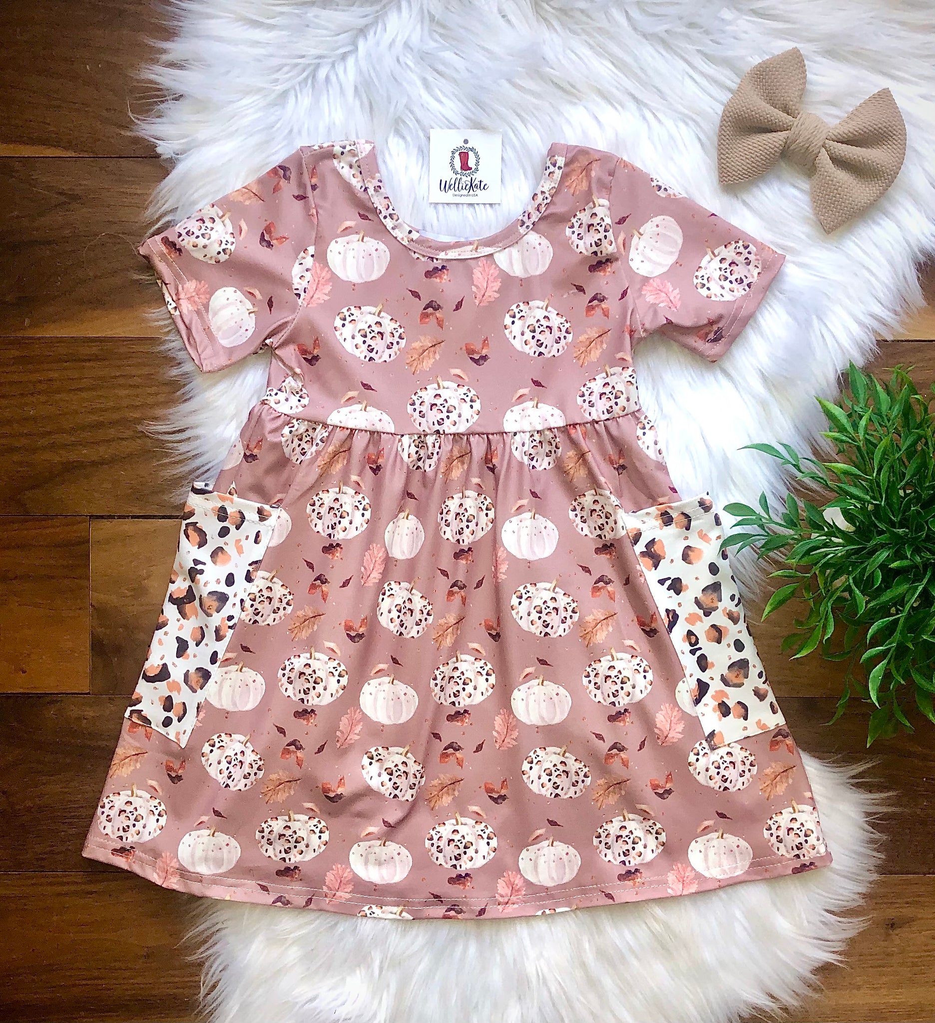 Leopard Pumpkin Dress