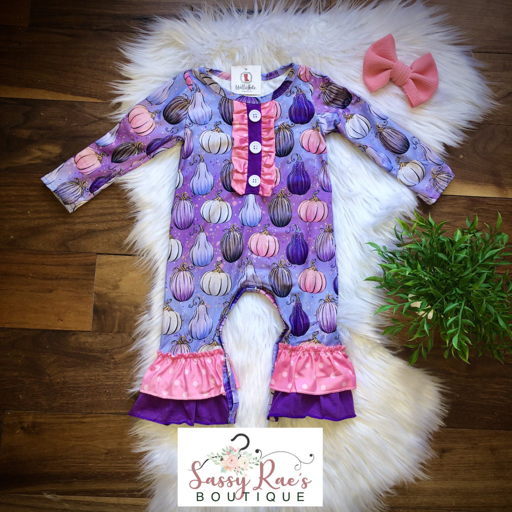 Princess Pumpkin Romper