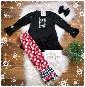 Winter Woodland Friends Pants Set