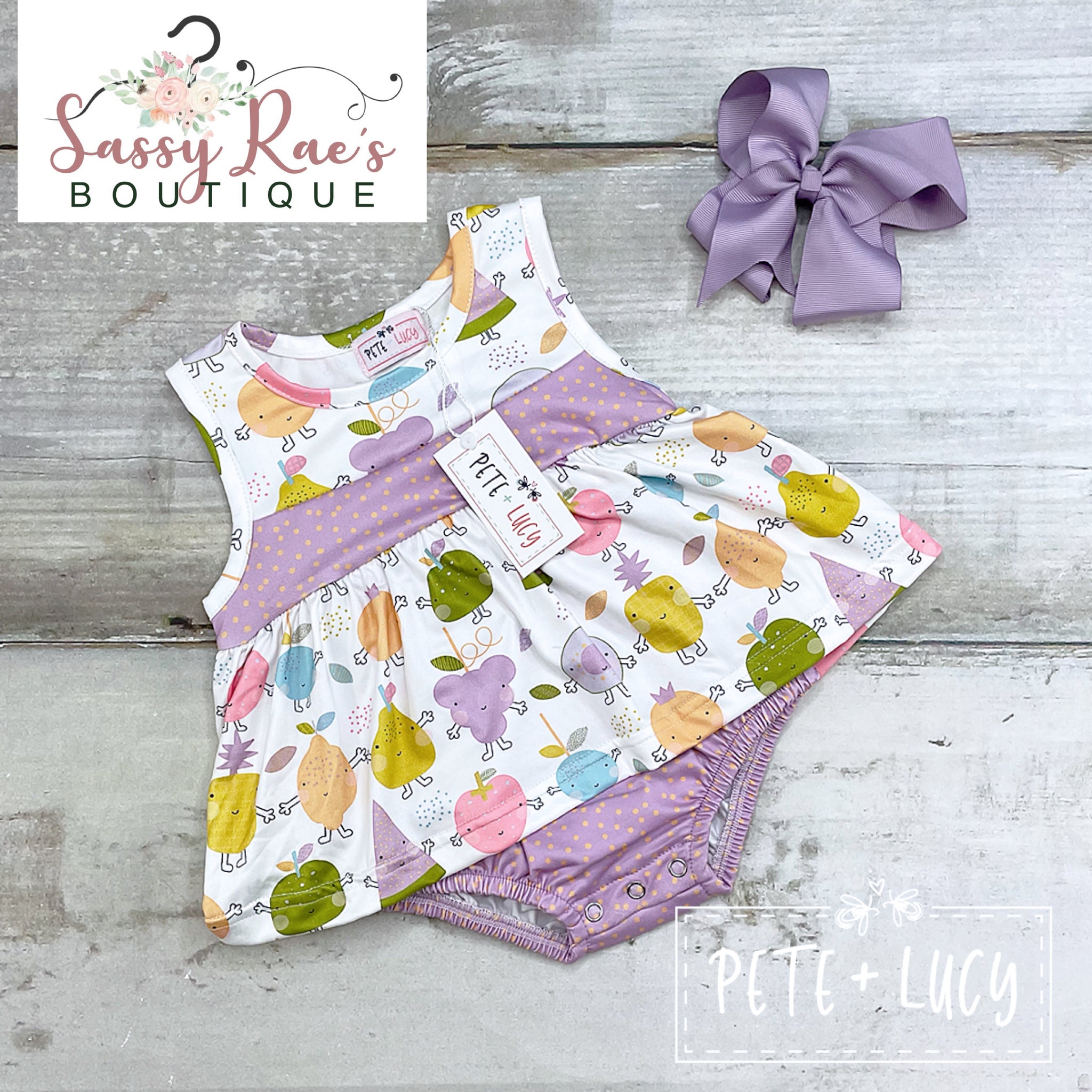 Funny Fruits Romper