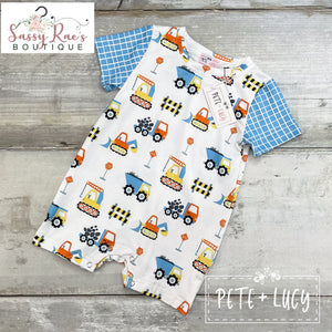 Construction Cutie Romper