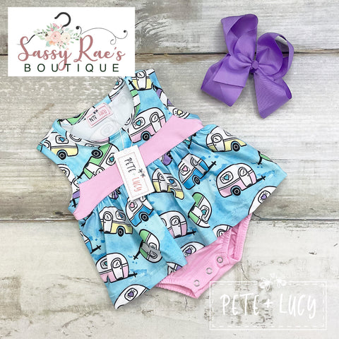 Let’s go Glamping Romper