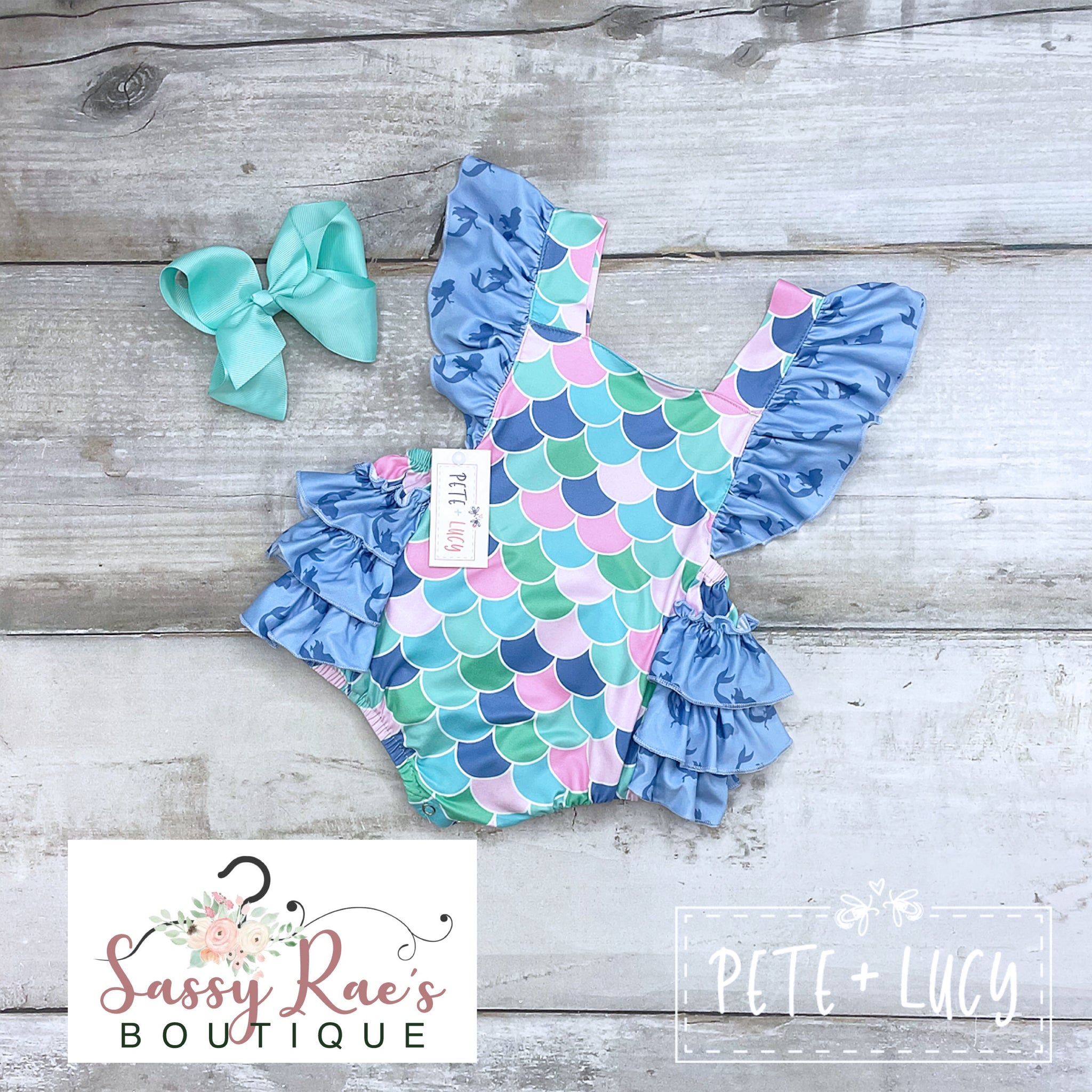 Mermaid Tales Romper