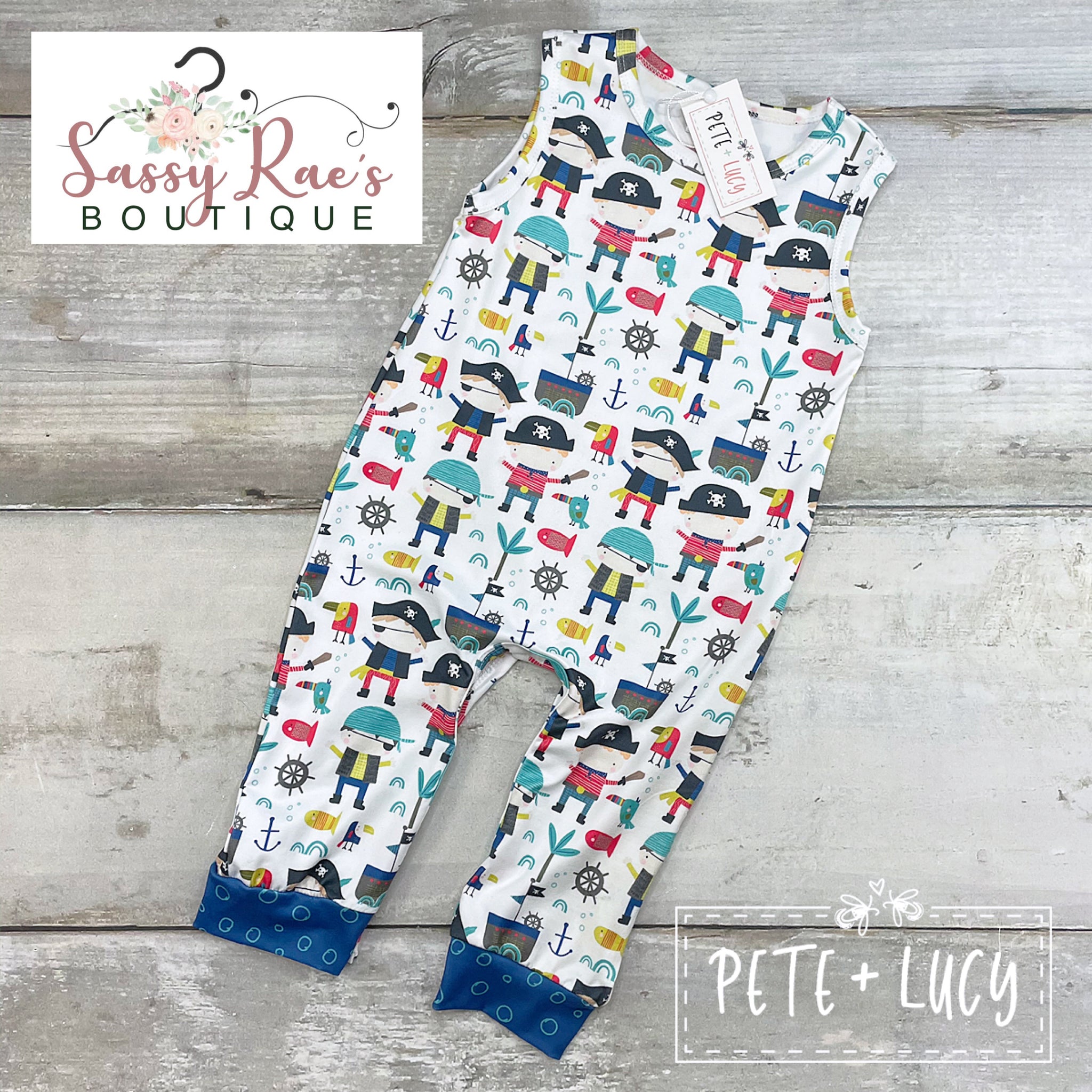 Pirate Treasure Romper
