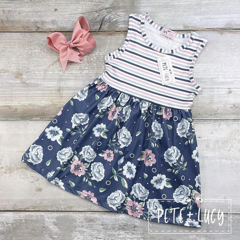 Midnight Rose Dress