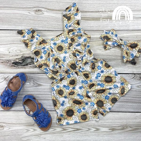 Sweet Sunflower Romper